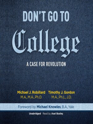 cover image of Don't Go to College